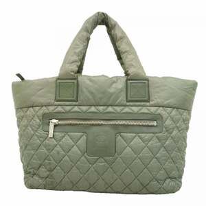 CHANEL Green Tote Bag
